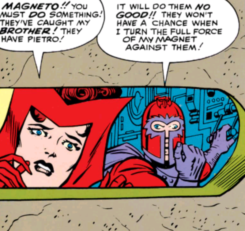 Magneto was blinded by Wanda’s science